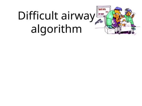 Image result for Difficult Airway Algorithm