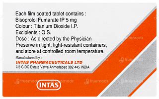 Biselect 5 MG | Order Biselect 5 MG Tablet Online at Truemeds