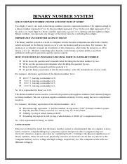 Image result for How Does Binary Work for Numbers