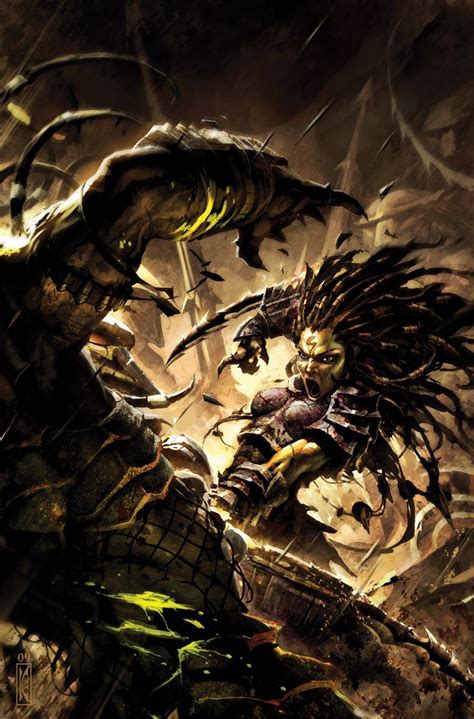 Image result for Alien vs Predator Cartoon