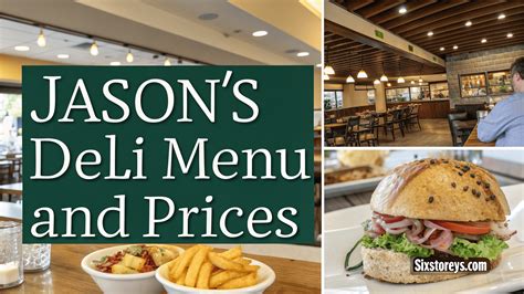 Jason's Deli Menu and Prices September 2025 [7 New Items Added]