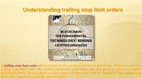 Trailing Stop Limit Order Strategy 的图像结果