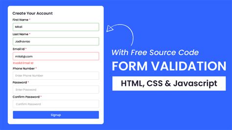 Image result for Various Types of Form Validation Using JavaScript