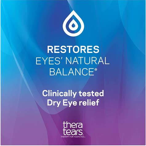 Buy TheraTears Dry Eye Therapy Eye Drops for Dry Eyes, 0.5 Fl Oz Online ...