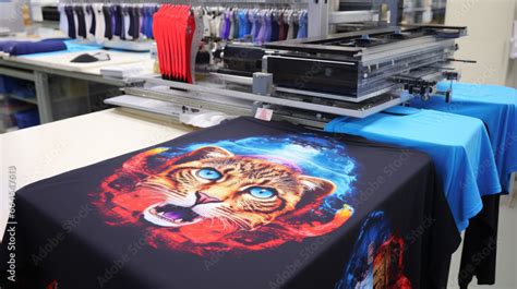 T-Shirt Printing Machine. Innovation shirt and textile printer ...