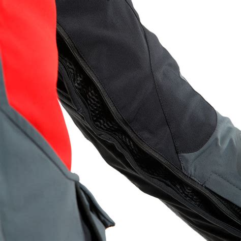 Dainese D-EXPLORER 2 GORE TEX® JACKET Ebony Black Lava Red– Moto Central