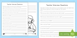 My New Teacher Worksheet / Worksheet (teacher made) - Twinkl