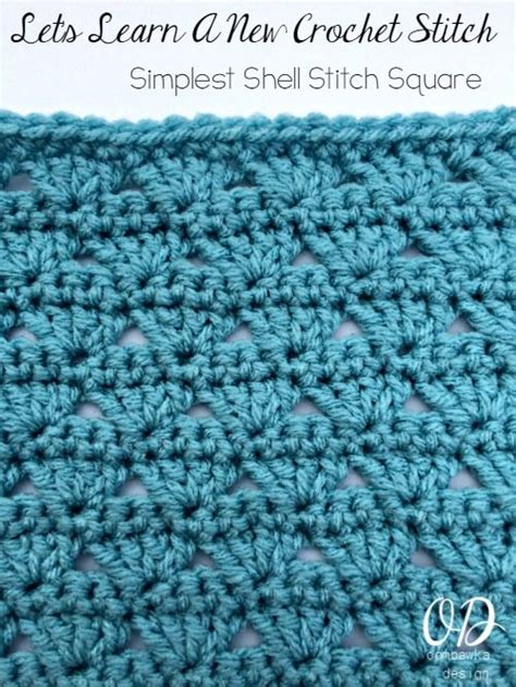 Image result for V-Stitch Shell Crochet Pattern
