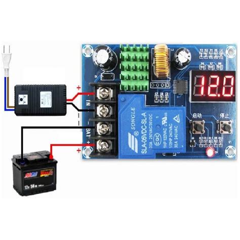 XH-M604 6V-60V Battery Charging Control Board Intelligent Charger ...