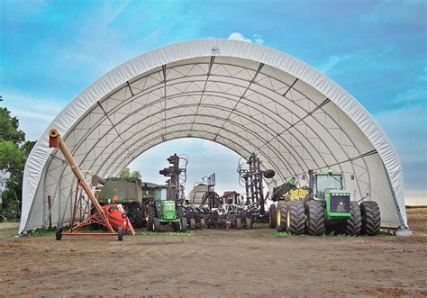 Hoop Buildings, Farm Buildings, Tarp Buildings | GC Fabric Building ...