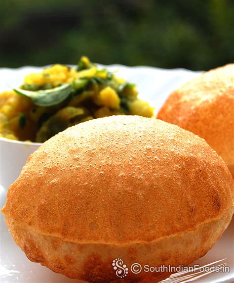 Poori | Puri | Deep fried indian bread-How to make-step by step photos ...