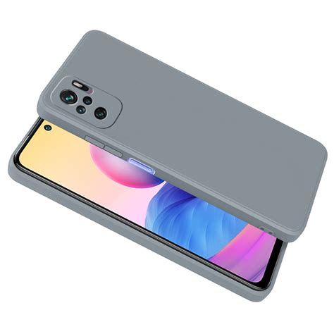 Casotec Shockproof Matte Liquid Silicone Case with Camera Protection ...