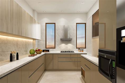 Image result for Modern Modular Kitchen Design