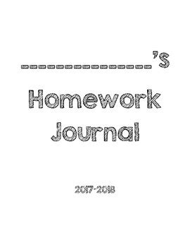 Image result for Homework Journal