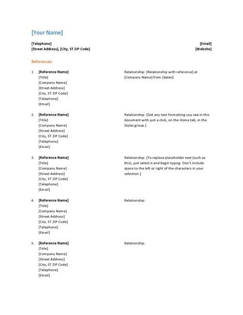 Image result for Reference List Citation Example