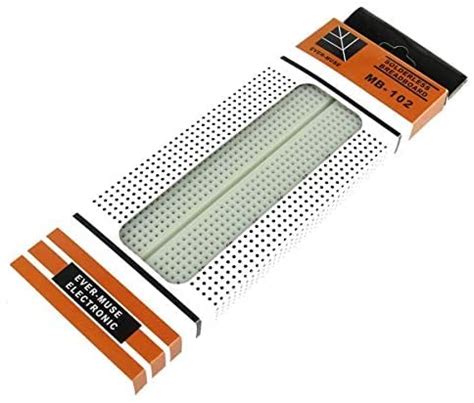 Circuit components MB102 830 Points Solderless Prototype 830 Tie Point ...