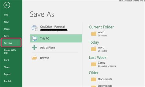 Image result for How to Find Saved Excel File