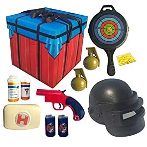 Buy HALO NATION PUBG Air Drop Box with12 Pieces Accessories Set of ...