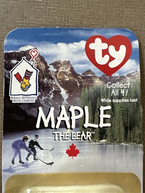 ty maple the bear mcdonalds 1999 | eBay.de