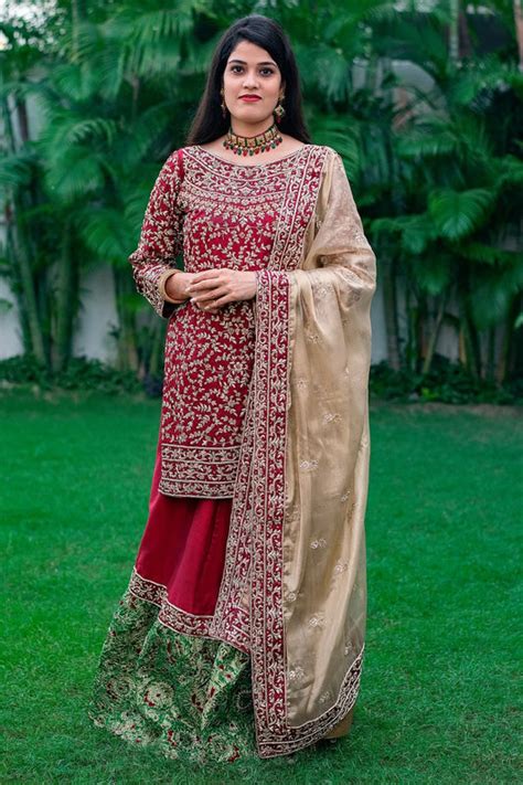 Buy garara and sharara sets online | readymade & customized – The ...
