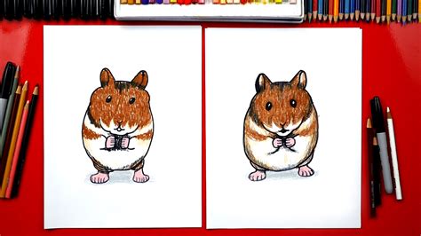 How To Draw A Realistic Hamster - Art For Kids Hub