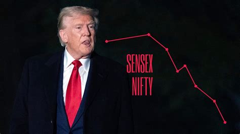 ‘Dead economy’: Donald Trump jibes at India as Sensex, Nifty slump in ...