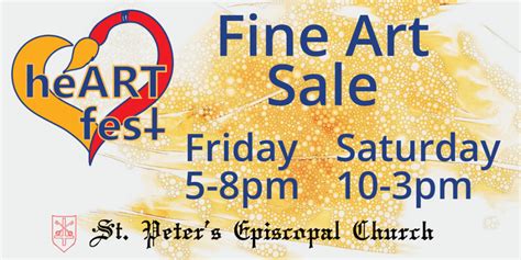 St. Peters heARTfest 2023, St. Peter's Episcopal Church, Brenham, 10 ...