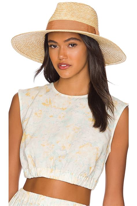 Brixton Joanna Hat in Honey & Lion | REVOLVE