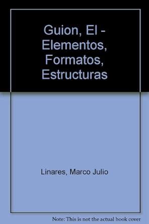 Buy Guion, El - Elementos, Formatos, Estructuras Book Online at Low ...