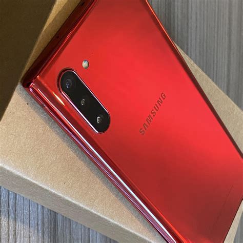 Image result for Galaxy Note 10 Red