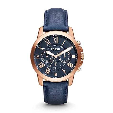 Fossil Analog Blue Dial Men's Watch-FS4835IE : Fossil: Amazon.in: Fashion
