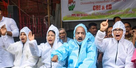 Assam Opposition Demands CBI, ED Probe Into PPE Kit Supply Order to CM ...