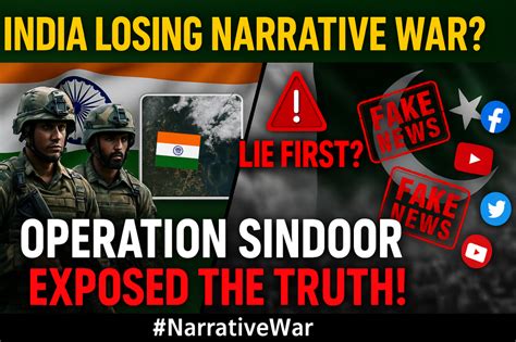 Why India is Losing the Narrative War After Operation Sindoor — And ...