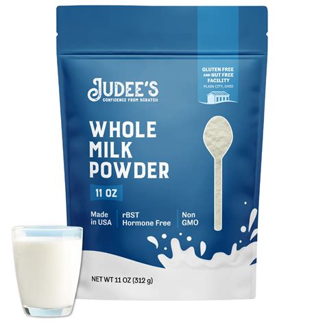 Judee'sGlutenFree Judee's Pure Whole Milk Powder - Non-GMO, rBST India ...