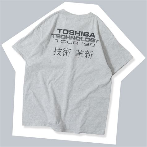 90s TOSHIBA TECHNOLOGY TOUR '98 Promo Tee | noverlap