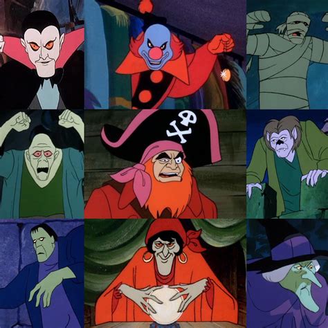 Scooby-Doo, Where Are You! - Monsters/Villains : r/Scoobydoo