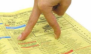 Image result for Yellow Pages