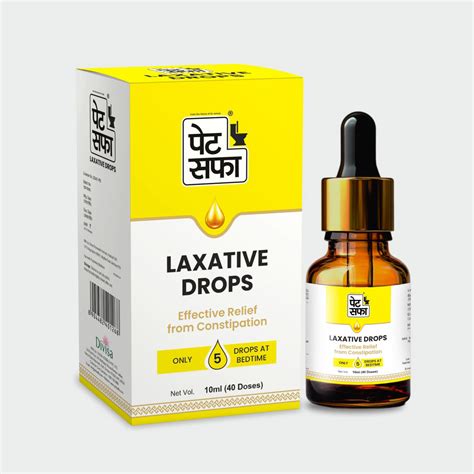 Laxative Drops for Constipation Relief | Pet Saffa Herbal Solution ...
