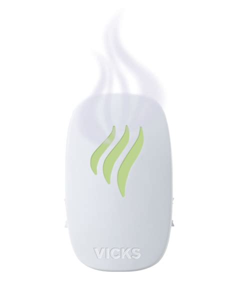 Vicks Advanced Soothing Vapors Waterless Vaporizer with Night Light and ...