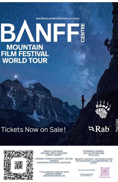 Banff Sudbury Film Festival, All Nations Church - Sudbury, 23 January ...