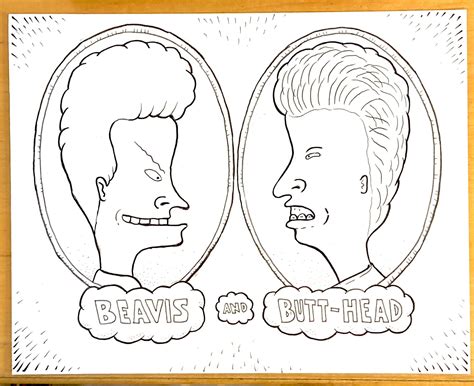 Beavis And Butthead Drawing