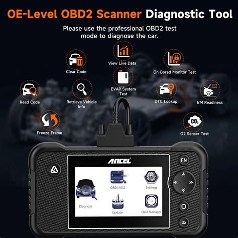 Ancel FX3000 Elite Car OBD2 Scanner Diagnostic Tool India | Ubuy