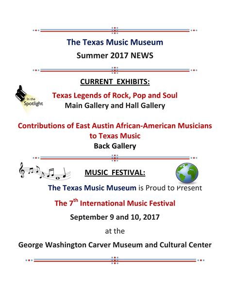 Texas Music Museum – Celebrating the diverse traditions of Texas music