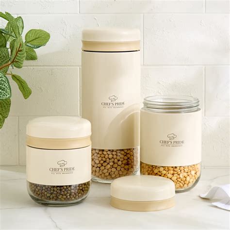 Buy Chefs Pride Kiyun Glass Storage Container - 350ml from Home Centre ...