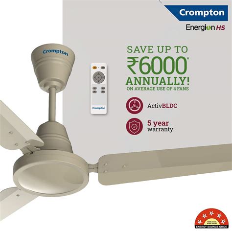 Buy Crompton Energion HS 1200 mm (48 inch) Energy Efficient 5 Star ...