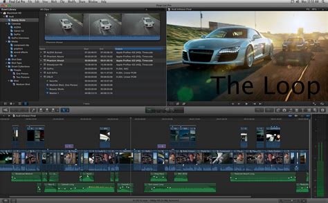 Image result for Final Cut Pro X Interface