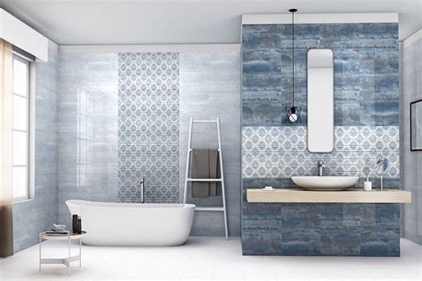 Buy Season Blue LT Tile | Ceramic wall - Nitco Tiles & Marble