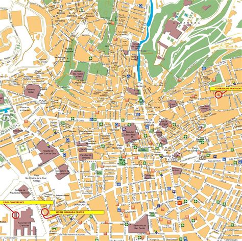 Large Granada Maps for Free Download and Print | High-Resolution and ...