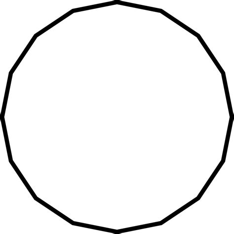 16-sided Polygon | ClipArt ETC