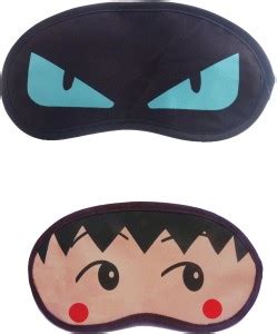 Jenna Cartoon Super Smooth Sleep Mask, Blind Fold And Travel Accessory ...